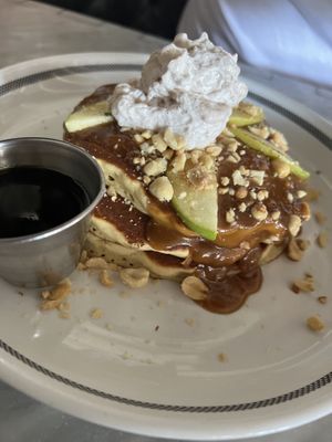 Pancakes!! 4/5 dessert for breakfast 🍬  at Kindred in San Diego