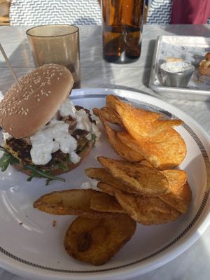 Bourbon Beach Burger  at Kindred in San Diego