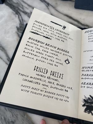 KINDRED Autumn menu   at Kindred in San Diego