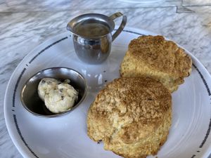 Buttermilk biscuits at Kindred in San Diego