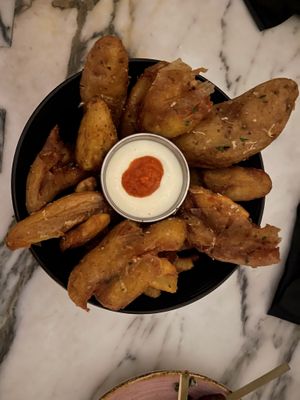 hot potatoes   at Kindred in San Diego