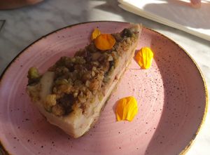 Cheesecake at Kindred in San Diego