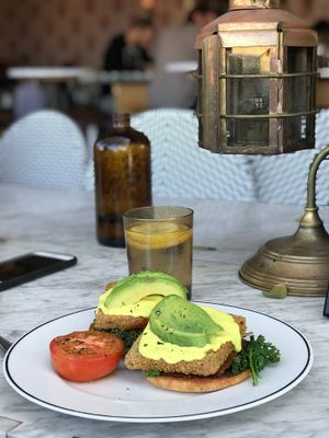 Benedict hellooooo. It was so good.  at Kindred in San Diego