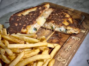 Grilled Cheese  at Kindred in San Diego