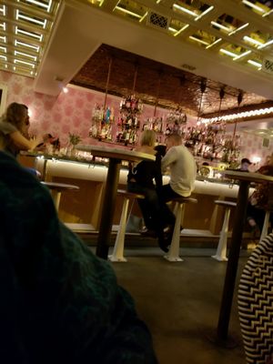 bar  at Kindred in San Diego