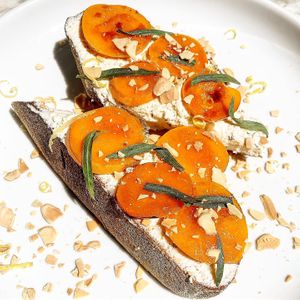 Apricot Toast  at Kindred in San Diego