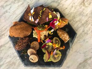 Exceptional deli plate at Kindred in San Diego