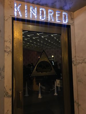 Outside at Kindred in San Diego