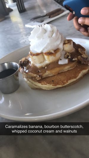 Pancakes  at Kindred in San Diego