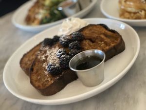 French toast (wasn’t very good - would not order again) at Kindred in San Diego