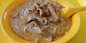 Laksa at Kwan Inn Vegetarian 观音斋 - Bugis in Central Singapore