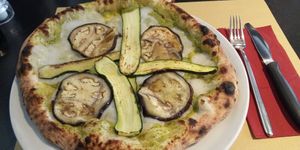 Default vegan pizza at La Capannina in Turin