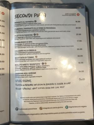   at La Capannina in Turin