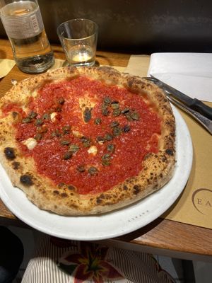 Marinara con olive taggiasche   at Le Verdure at Eataly Torino Lingotto in Turin