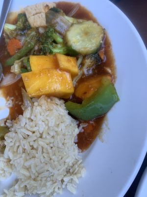 Mango delight   at Thai Chili in Elk Grove