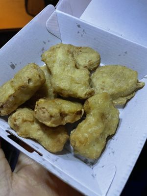 MChicken nuggets at Plant Power Fast Food - Ocean Beach in San Diego