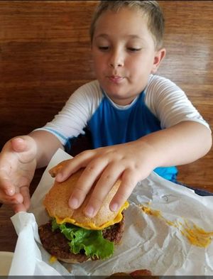 Best burger! at Plant Power Fast Food - Ocean Beach in San Diego