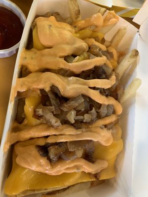 Iconic Fries at Plant Power Fast Food - Ocean Beach in San Diego