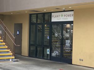 Entrance  at Plant Power Fast Food - Ocean Beach in San Diego