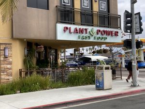 Front  at Plant Power Fast Food - Ocean Beach in San Diego