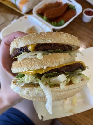 The Big Zac   at Plant Power Fast Food - Ocean Beach in San Diego