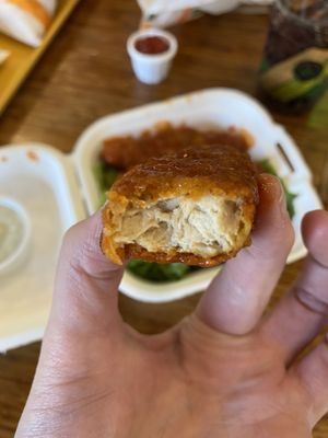 Buffalo wings   at Plant Power Fast Food - Ocean Beach in San Diego