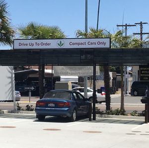 Compact cars only at Plant Power Fast Food - Ocean Beach in San Diego