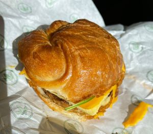 sausage egg & cheese   at Plant Power Fast Food - Ocean Beach in San Diego