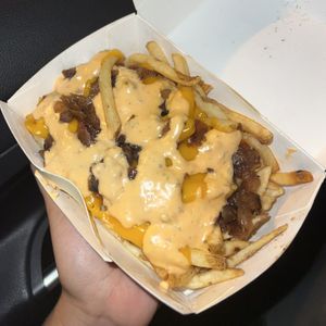 animal fries  at Plant Power Fast Food - Ocean Beach in San Diego