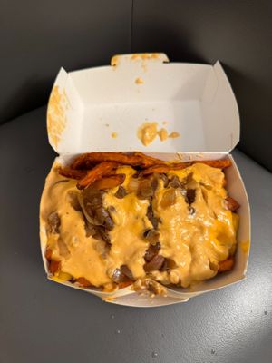 Iconic Fries at Plant Power Fast Food - Ocean Beach in San Diego