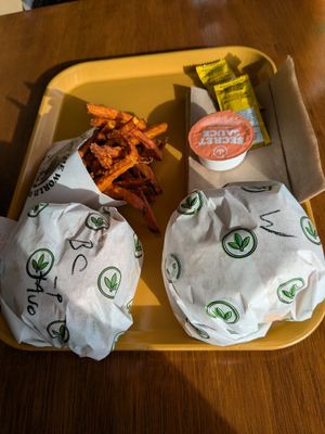 Yums at Plant Power Fast Food - Ocean Beach in San Diego