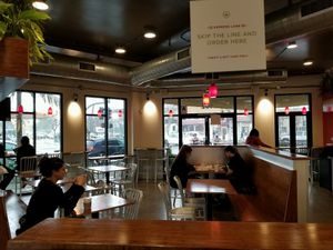 inside at Plant Power Fast Food - Ocean Beach in San Diego