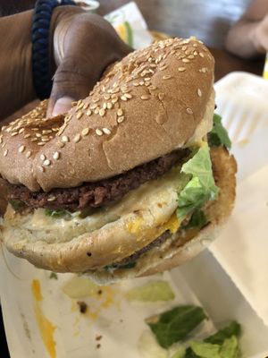 Big Zac for the win! at Plant Power Fast Food - Ocean Beach in San Diego