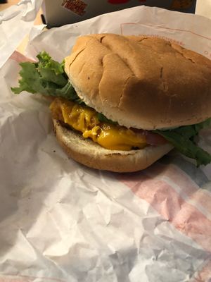 Filet of fish at Plant Power Fast Food - Ocean Beach in San Diego