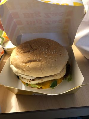 Big zac at Plant Power Fast Food - Ocean Beach in San Diego