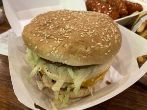 Big Zac at Plant Power Fast Food - Ocean Beach in San Diego