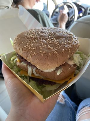 Big Zac.  at Plant Power Fast Food - Ocean Beach in San Diego