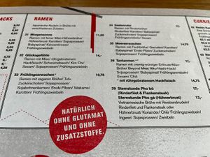 Menu   at FRA - MoschMosch - T2 in Frankfurt