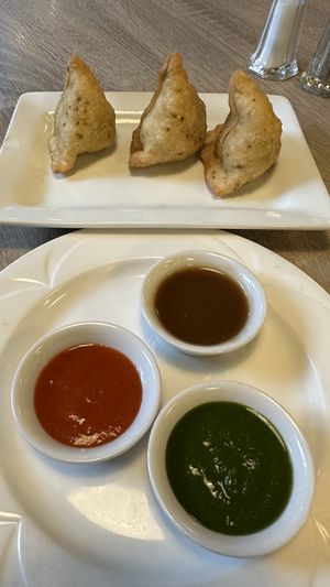 Samosas   at Annapurna in Vail