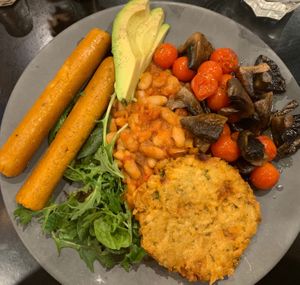 Morning Glory vegan brunch at Full Of Life Organics in Toowoomba