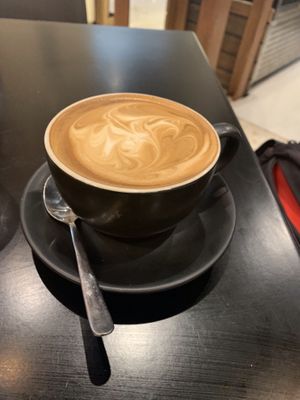 Bonsoy latte  at Full Of Life Organics in Toowoomba