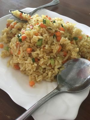 Curry fried rice at Wu Tai Yun in Sanya