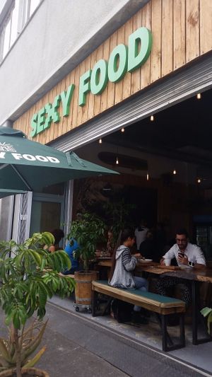 Outside at Sexy Food in Western Cape