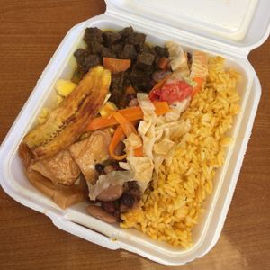 Another amazing plate from King David. Can't wait to go back our next trip!  at King David Ital Rastaurant in Kingston