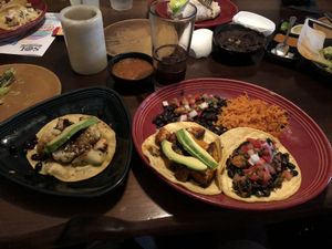 Vegan tacos at Sol Mexican Cocina in Newport Beach