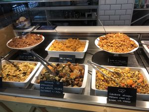 Options - all are vegan  at Sprout in Dresden