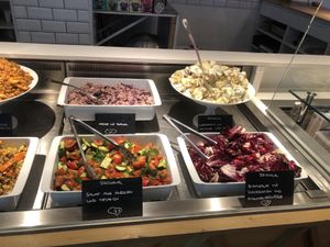 Options - all are vegan  at Sprout in Dresden