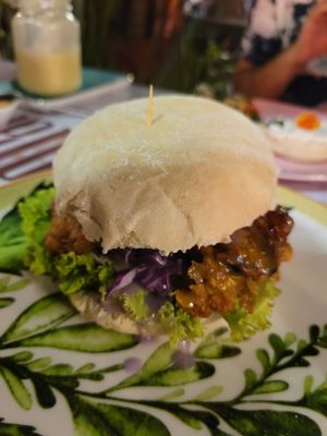 Burger at Marietta in Medellin