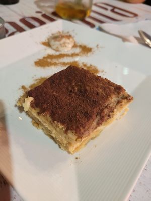 tiramisu at Marietta in Medellin
