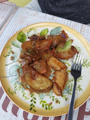 Vegetable tempura at Marietta in Medellin